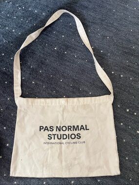 PAS NORMAL STUDIOS Cream Canvas Shoulder Bag